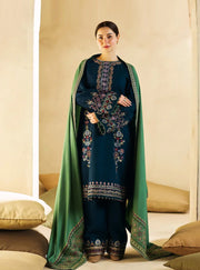 Zara Shahjahan Lawn 3Pc Embroidered With Lawn Embroidered Dupatta -1102