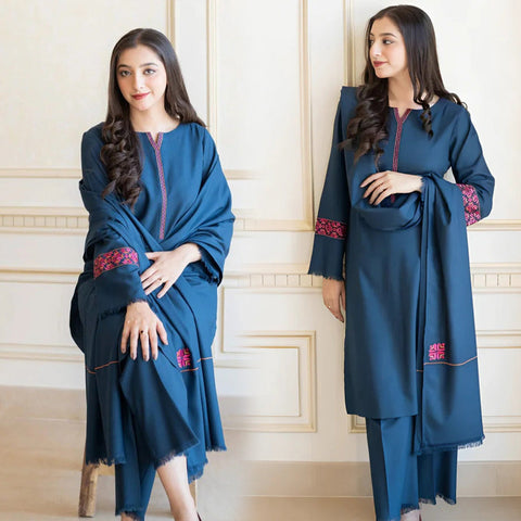 Aisling Lawn 3Pc Embroidered With Lawn Embroidered Dupatta-1091