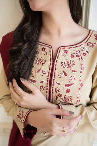 Aisling Lawn 3Pc Embroidered-1093