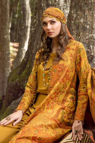 Maria B. Lawn 3Pc Embroidered With Digital Printed Dupatta-1015
