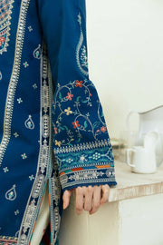 Zara Shahjahan 3Pc Lawn Embroidered Shirt With Digital Printed Dupatta-1055